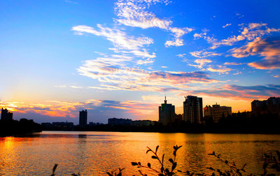 家鄉(xiāng)的夕陽